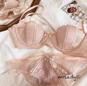 SEXY NET WIRED BRA SET