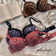 LEOPARD PRINT SOFT PADDED BRA