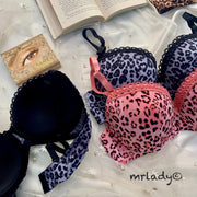 LEOPARD PRINT SOFT PADDED BRA