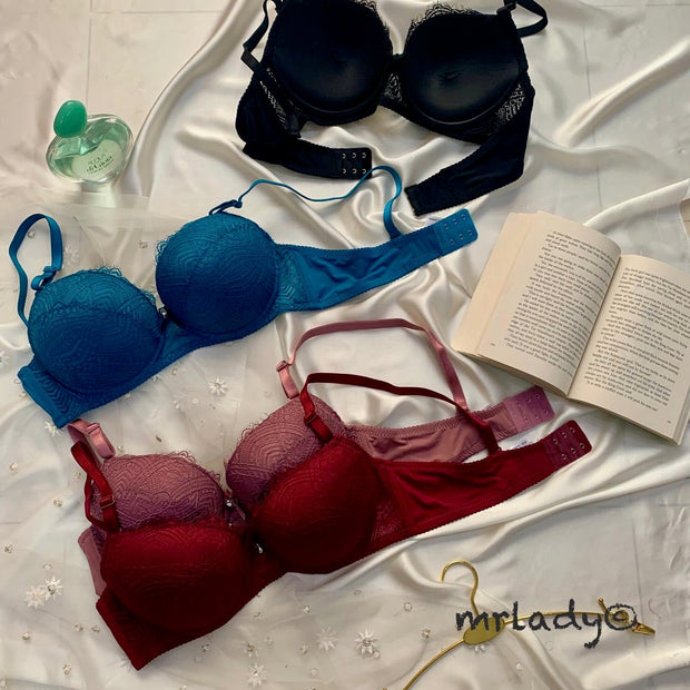SUPER THIN PAD NET BRA