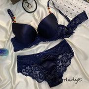 THIN PAD SILK BRA SET