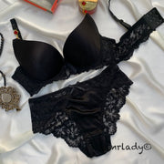THIN PAD SILK BRA SET
