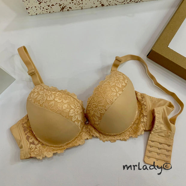 PREMIUM MALAI FABRIC LIGHT PUSH UP BRA