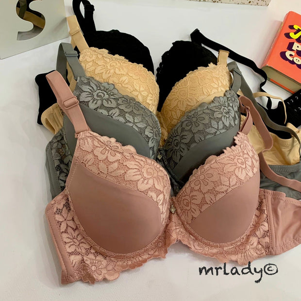 PREMIUM MALAI FABRIC LIGHT PUSH UP BRA