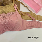 THIN PAD FLORAL FASHION BRA
