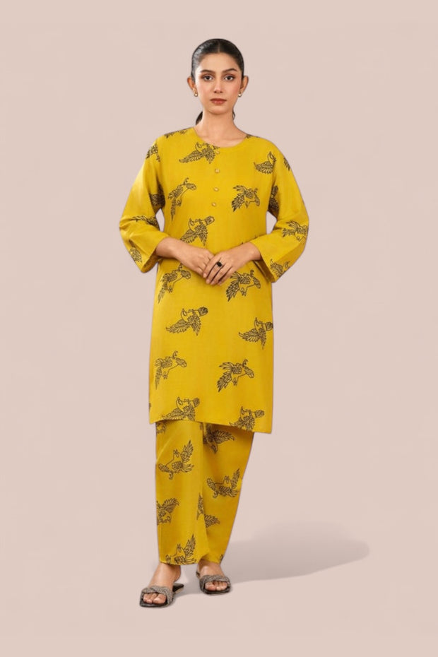 Mustard Charm | Co-ord Set