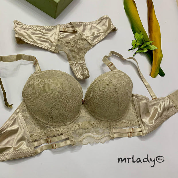 ANGELURA THIN PAD BRA SET
