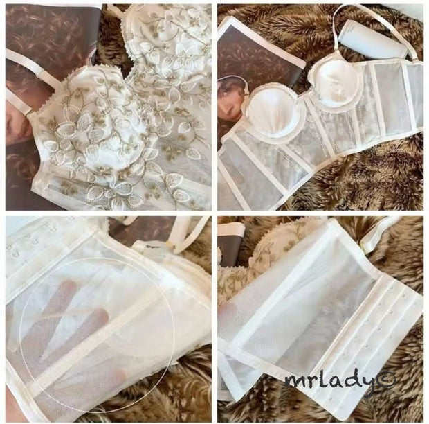 BRIDGETON CORSET BRA SET