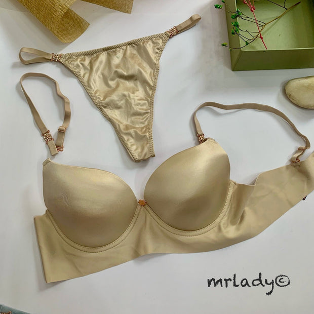 SILK LIGHT PUSH UP BRA SET