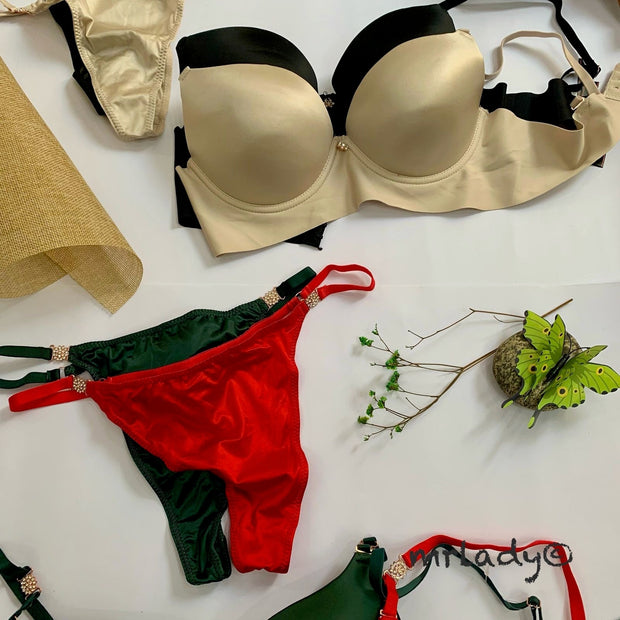 SILK LIGHT PUSH UP BRA SET
