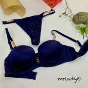 LOOP BUCKLE THIN PAD BRA SET