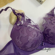 LIGHT NET LACE PADDED BRA