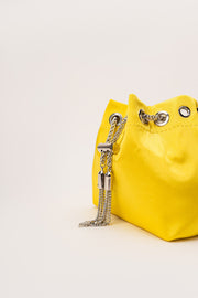 Satin Bucket Bag