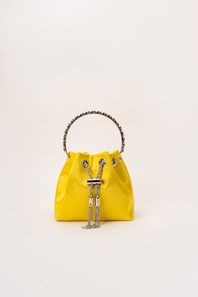 Satin Bucket Bag