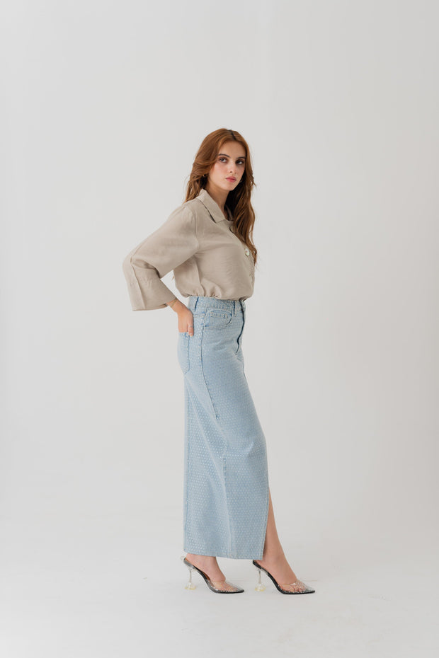 Sand Regular fit Button Down Shirt