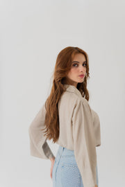 Sand Regular fit Button Down Shirt