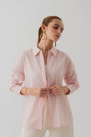 Striped Cotton Button down Shirt