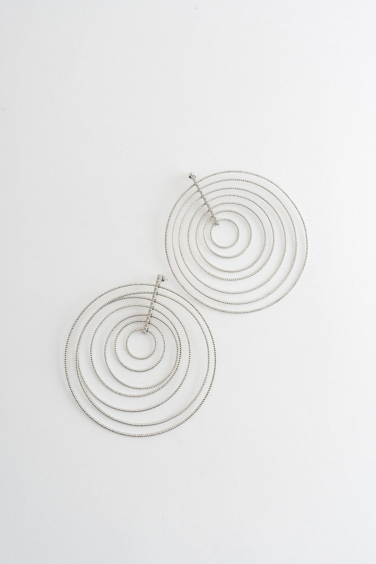 All Day Silver Earrings