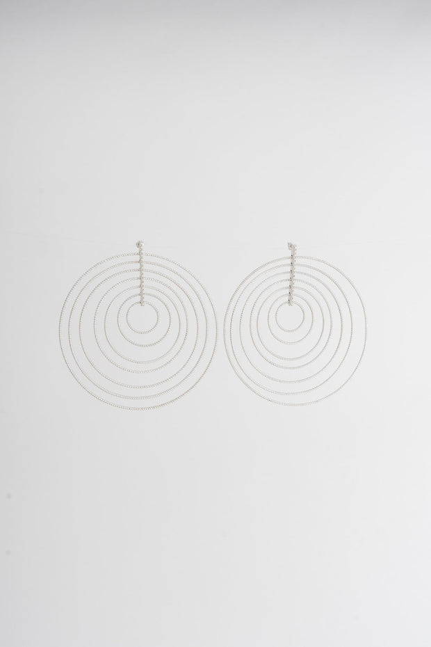 All Day Silver Earrings